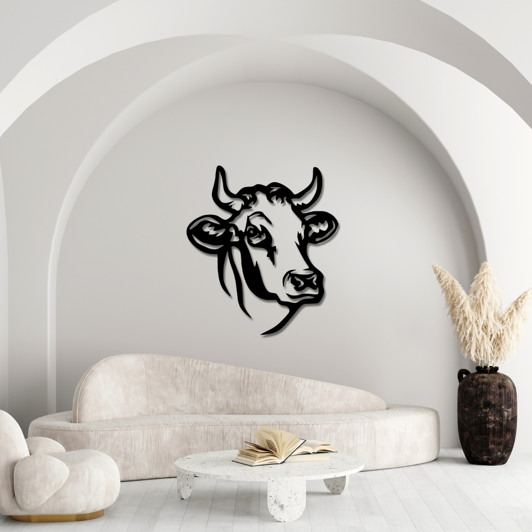 Stier - Elegante Metall-Deko