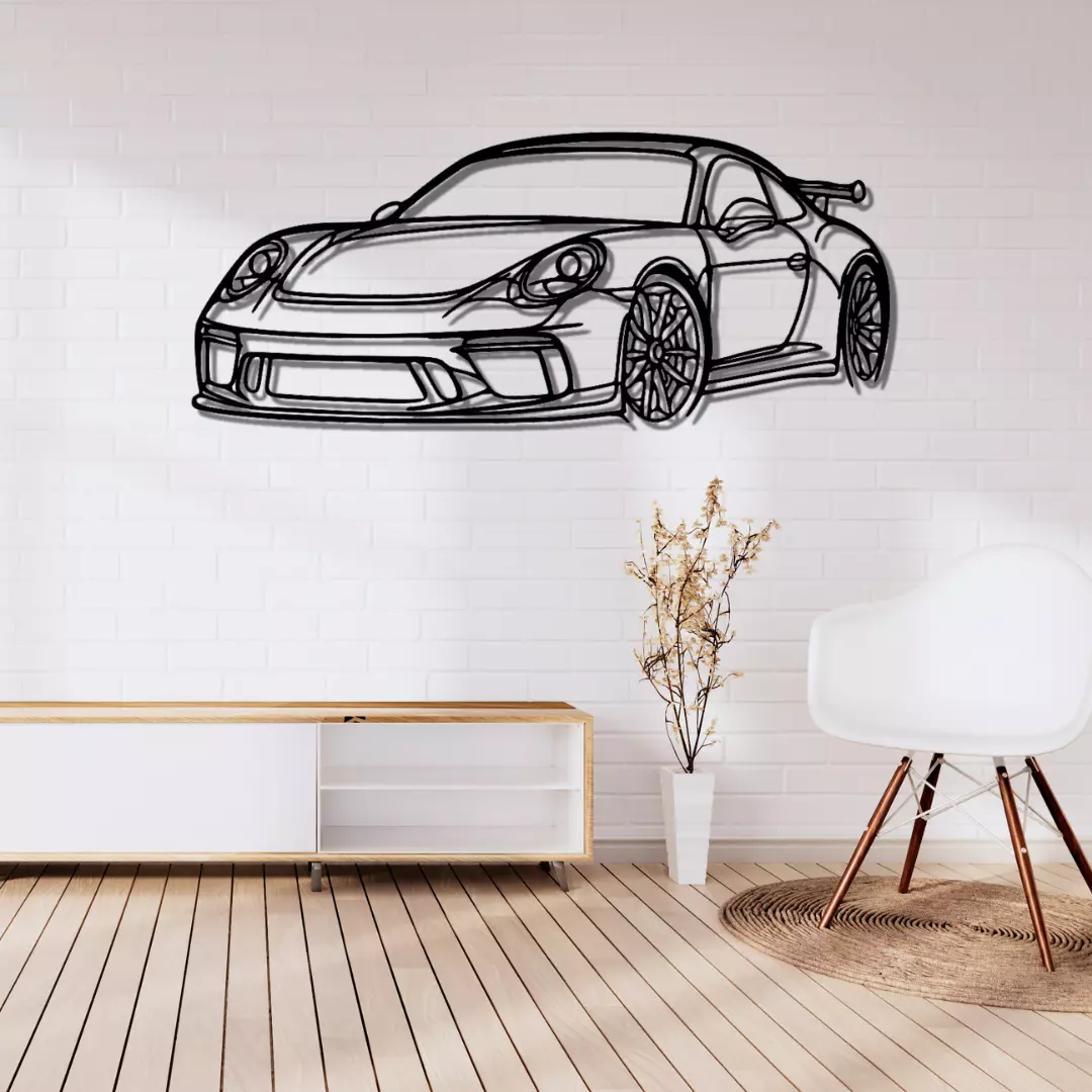 911er Auto Silhouette