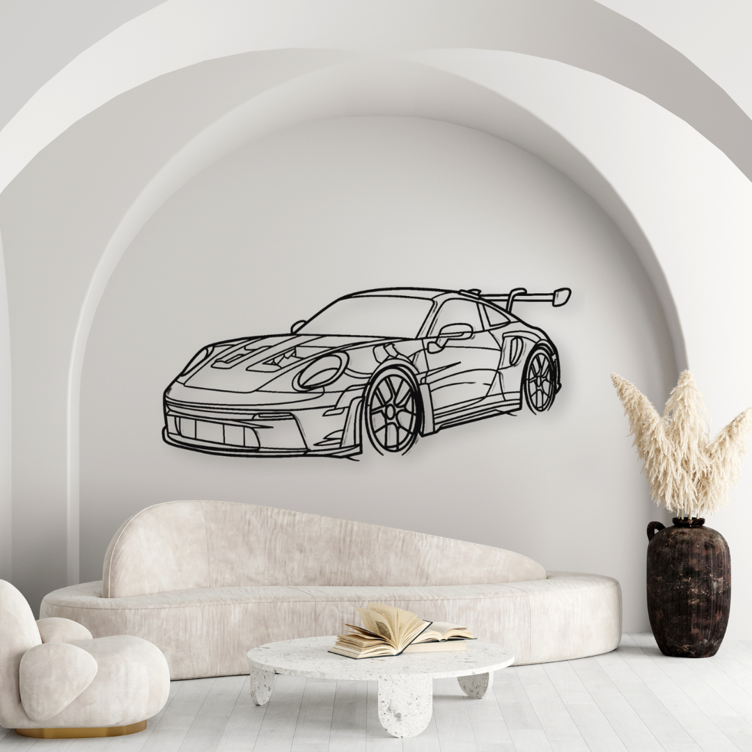 GT3 RS Front Silhouette Auto