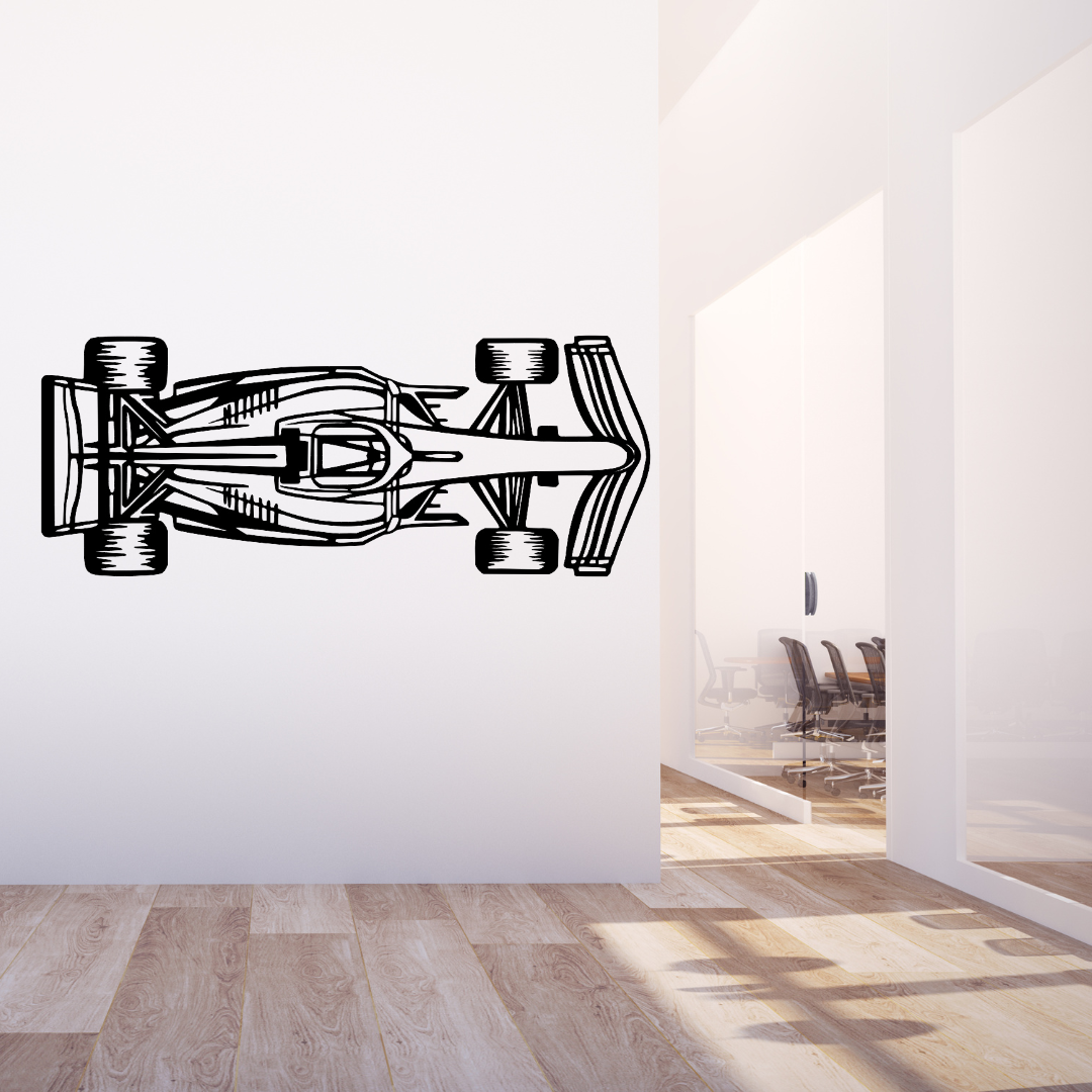 F1 Auto Silhouette