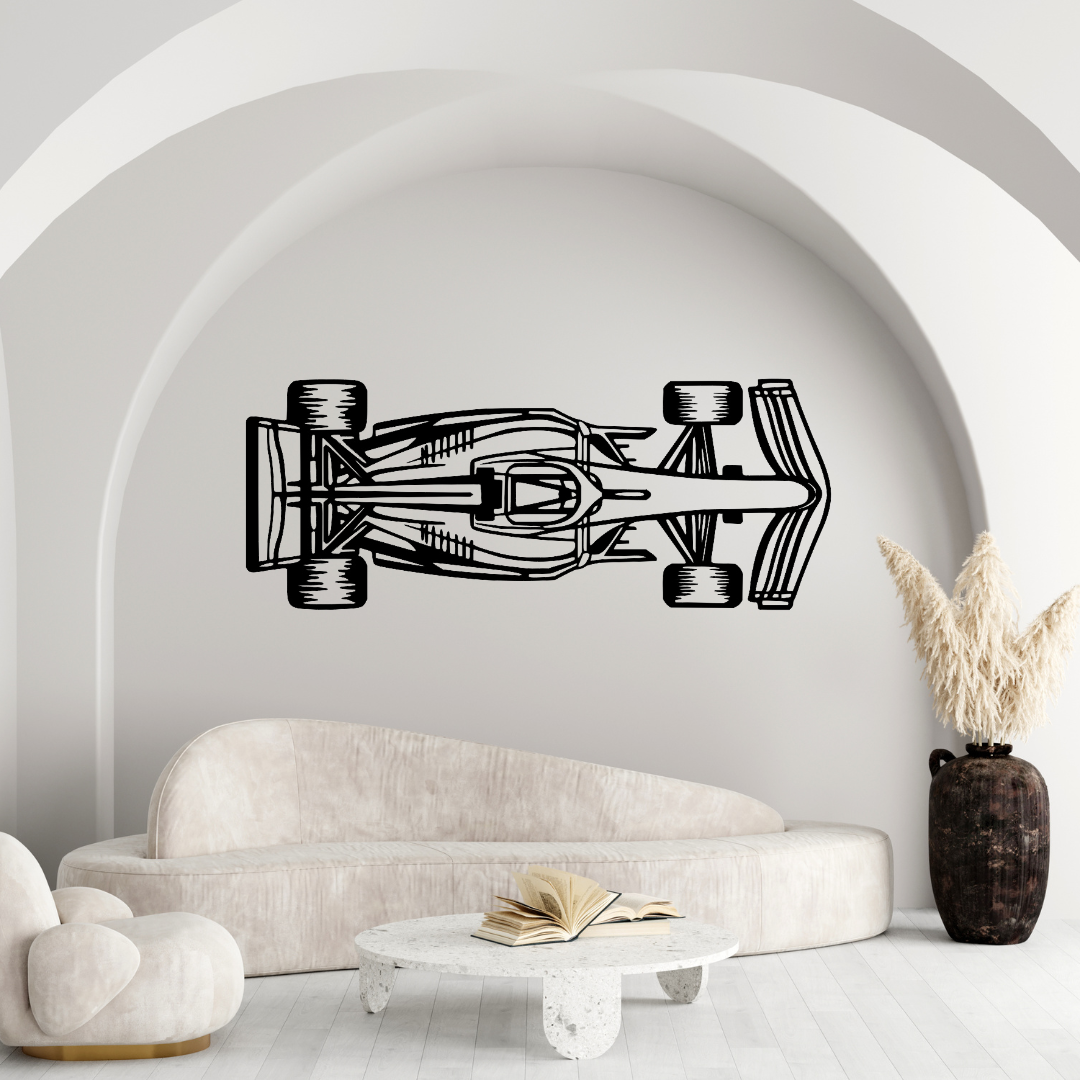 F1 Auto Silhouette