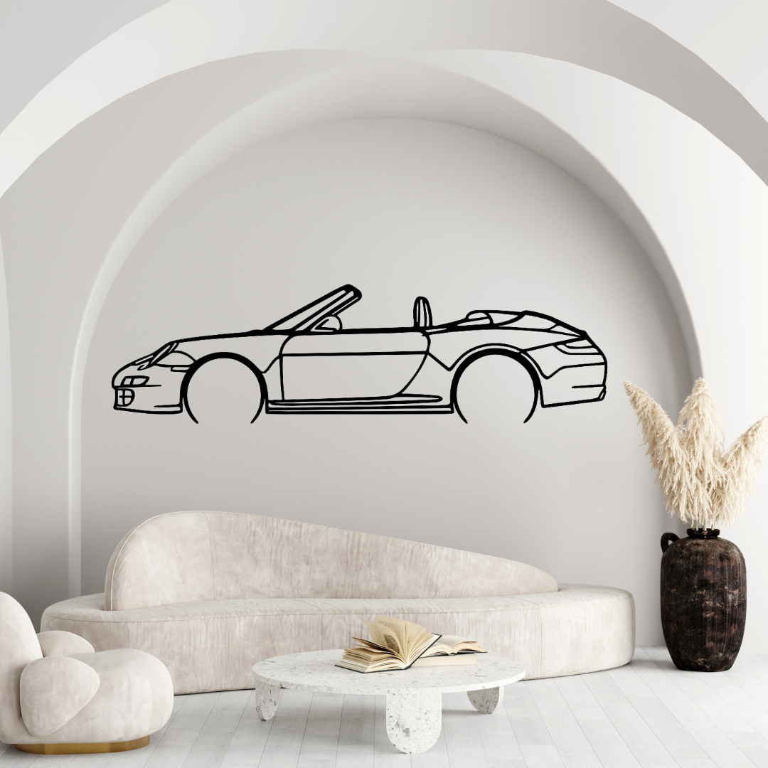 Modell 997 Cabrio - Silhouette