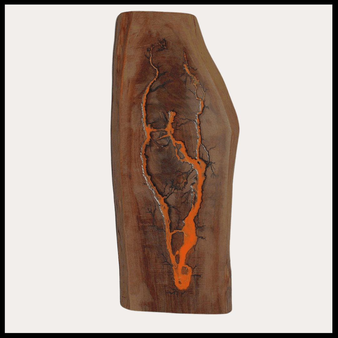 Fraktal Art Orange