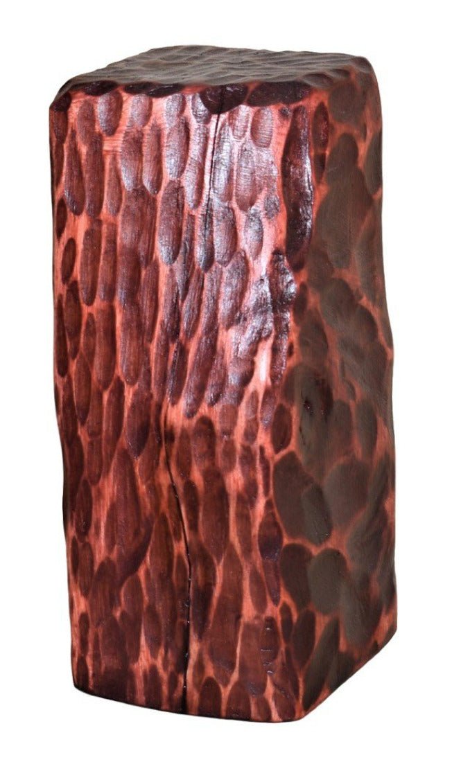 Holzskulptur Roter-Kopf