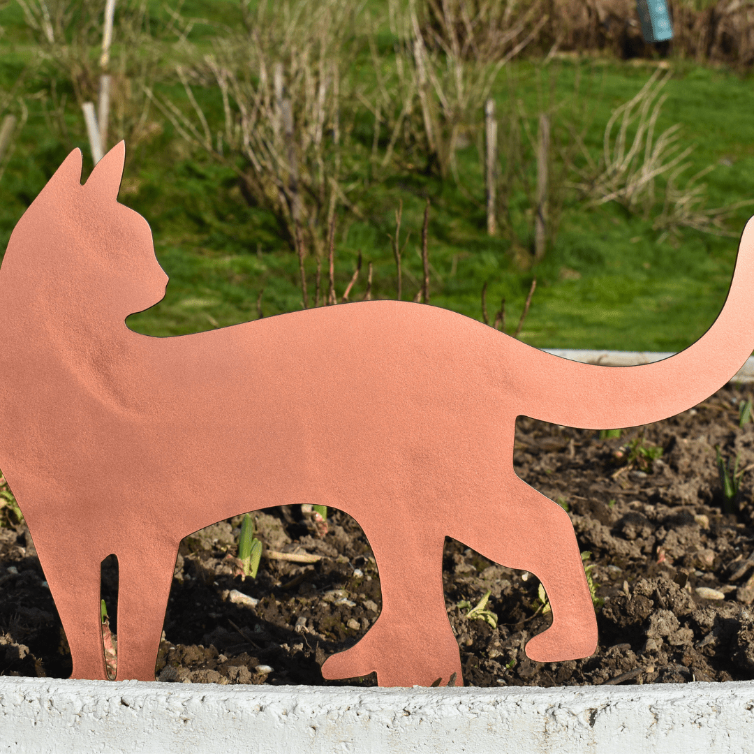Katze aus Metall