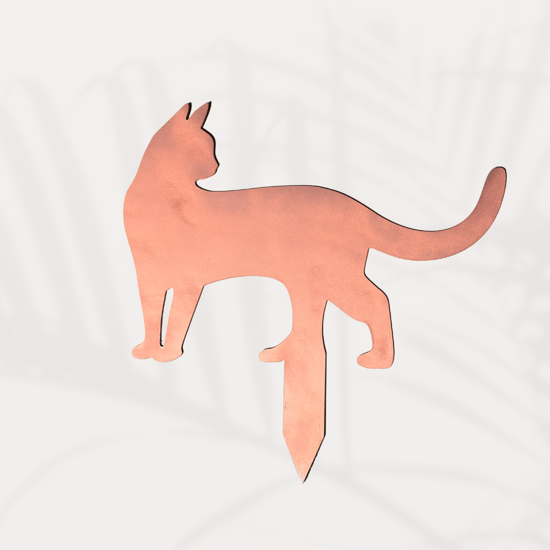 Katze aus Metall