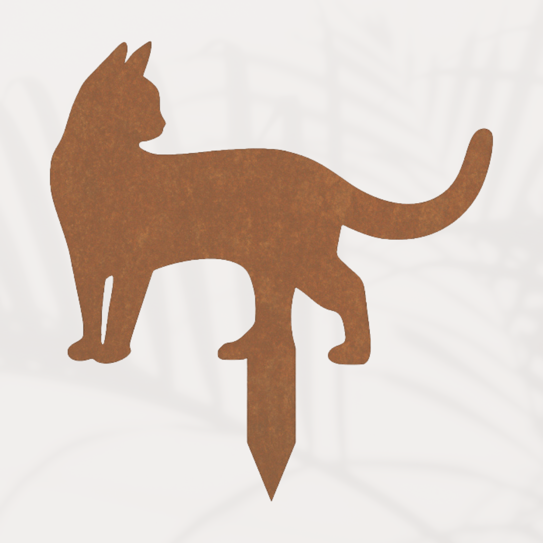 Katze aus Metall