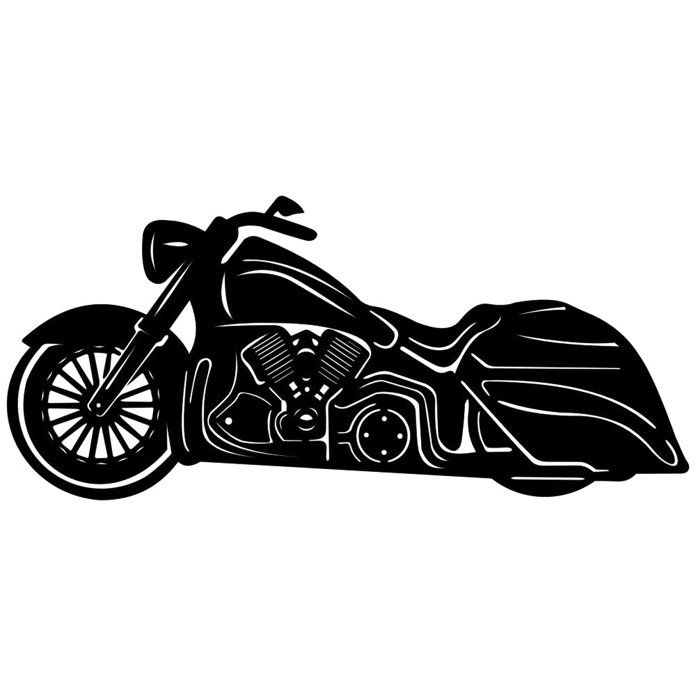 Motorrad Silhouette Cruiser