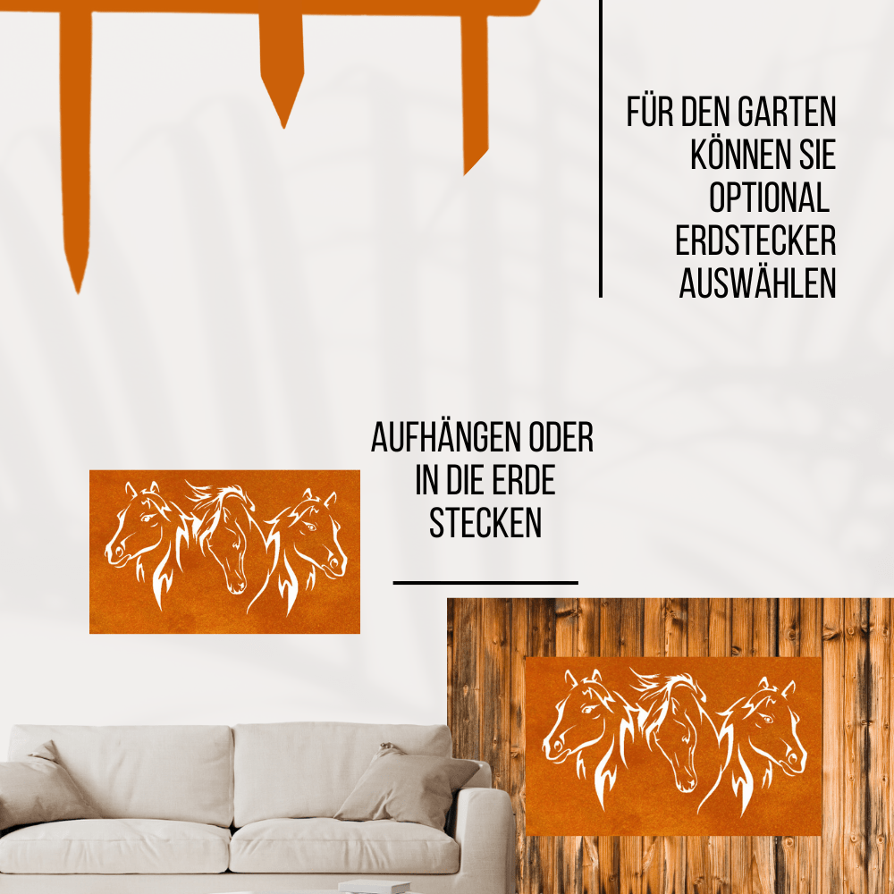 Pferde Wandbild – Kraft und Eleganz für den Pferdestall