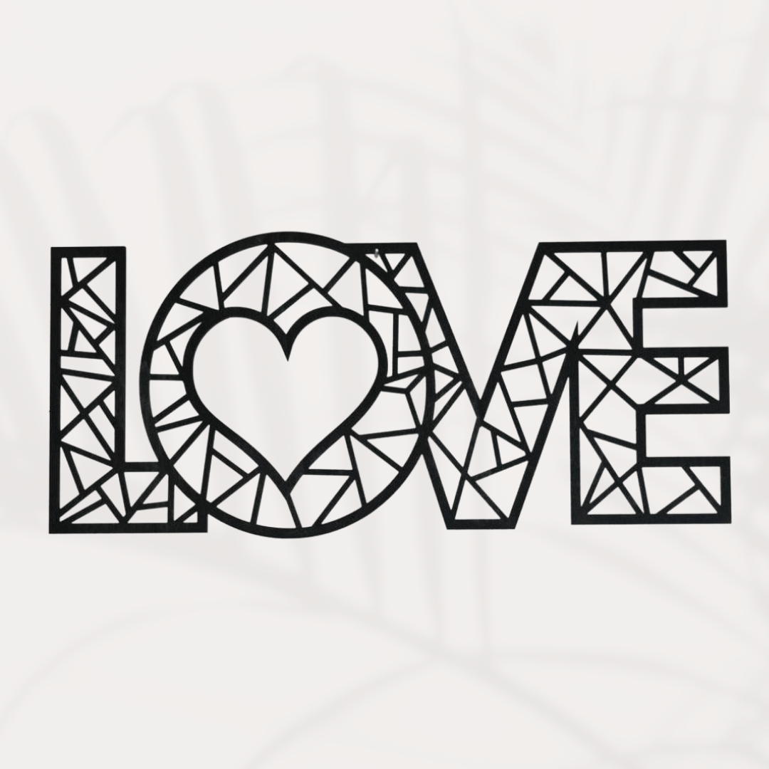 Schriftzug Love